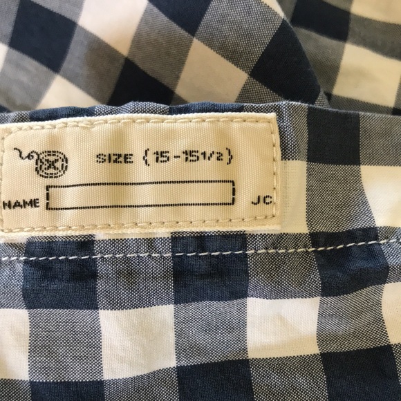 J crew Size 15 15 1/2 full sleeve - Picture 5 of 5